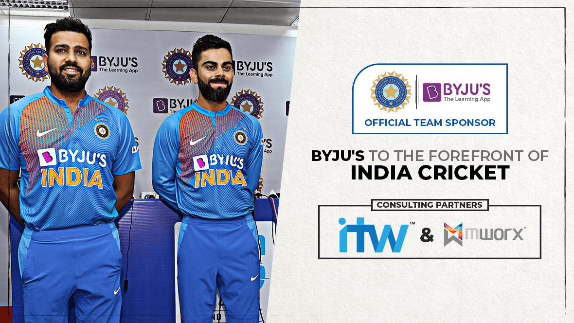 Byju’s to the forefront of India cricket ITW Global